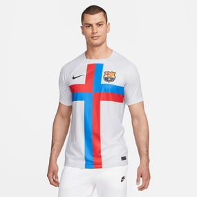 Maillot FC Barcelone Third  - Gris/Bleu/Rouge