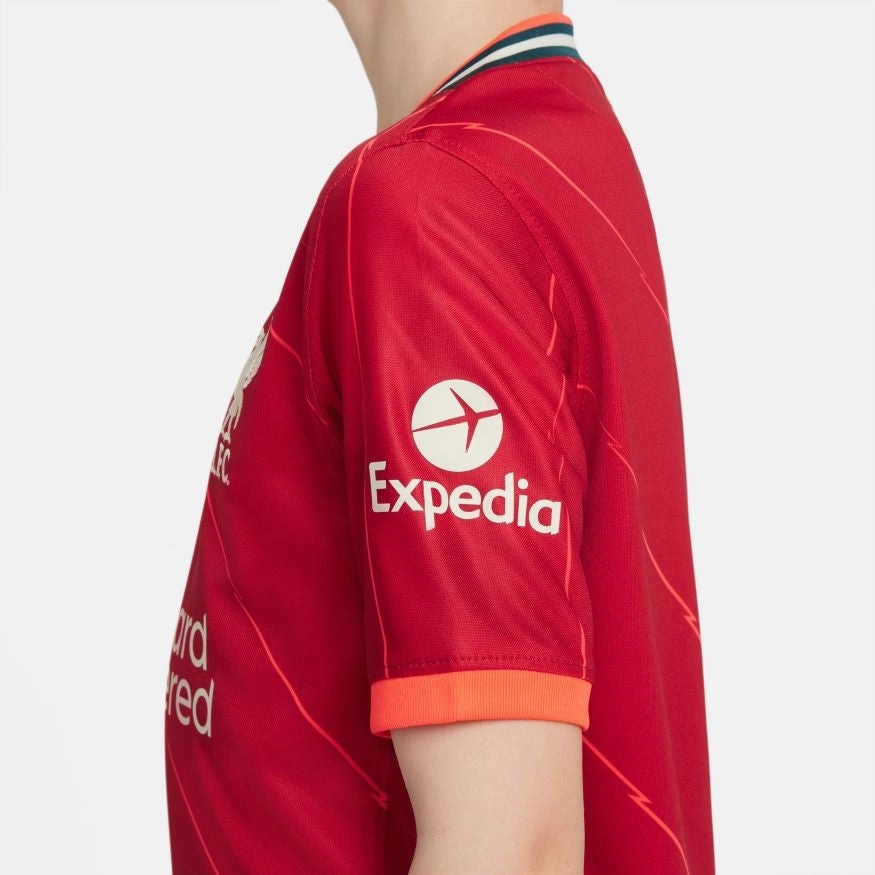 Maillot Liverpool Domicile Junior 2021/2022 - Rouge