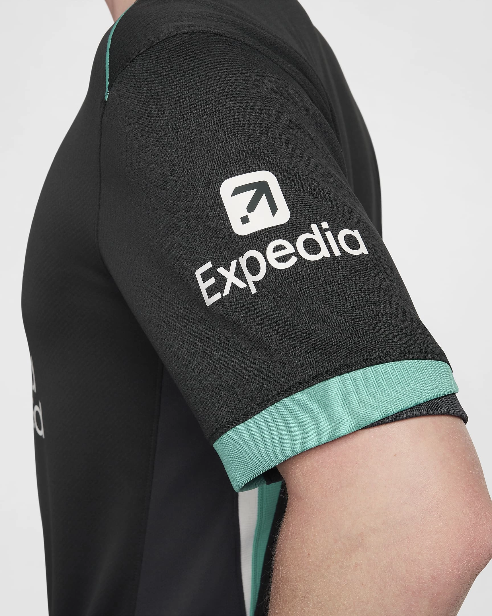 Maillot Liverpool FC Extérieur 2024/2025 - Noir/Vert
