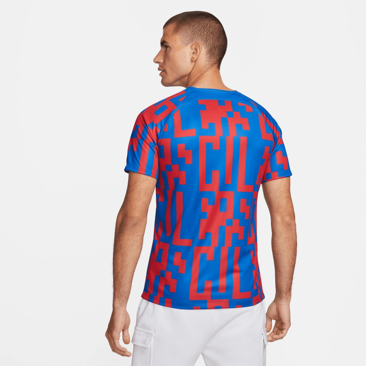 Maillot Pré-Match FC Barcelone - Bleu/Rouge