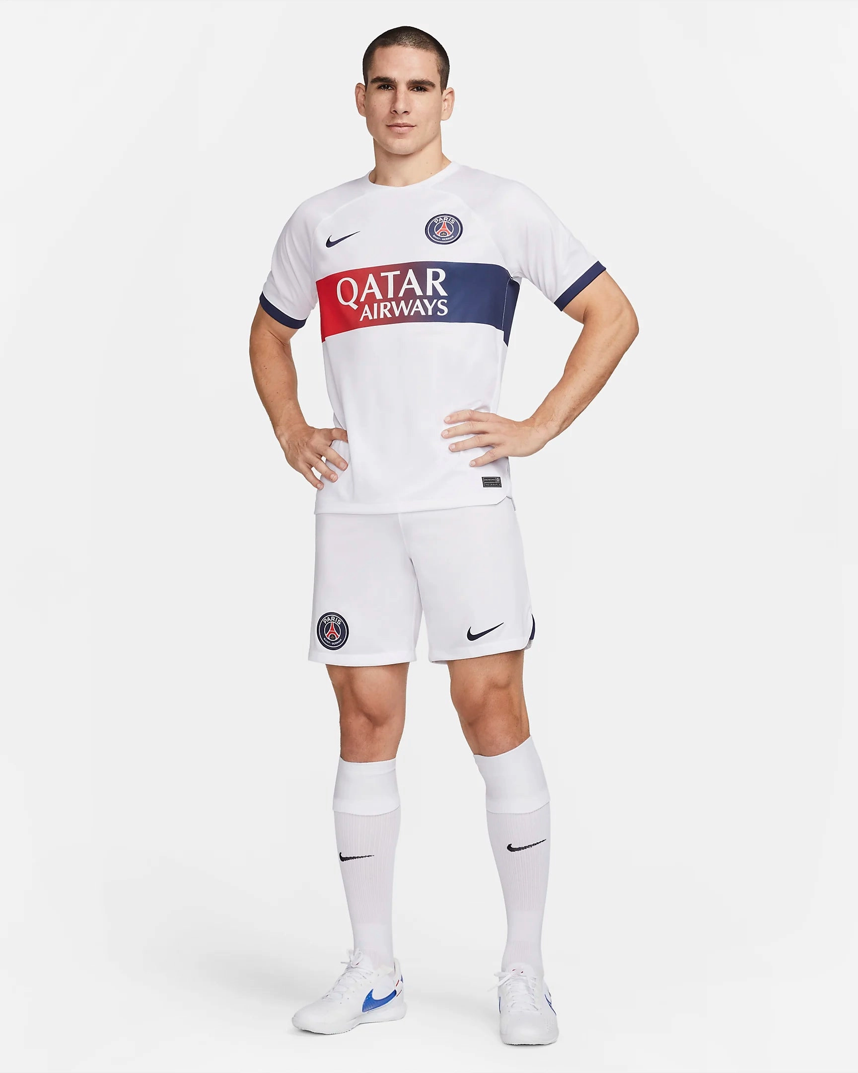 Maillot PSG extérieur  - Blanc