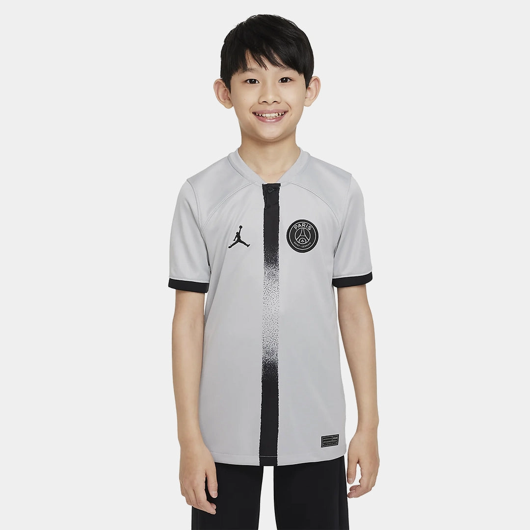 Maillot PSG Extérieur Junior - Gris/Noir