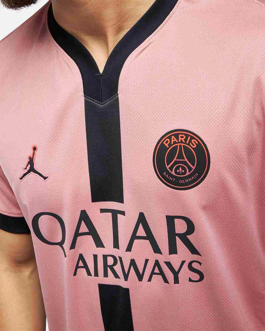Maillot PSG Third 2024/2025 - Rose/Noir