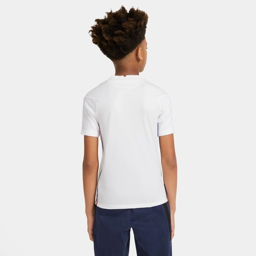 Maillot équipe de France Extérieur Junior 2020/2021 - Blanc