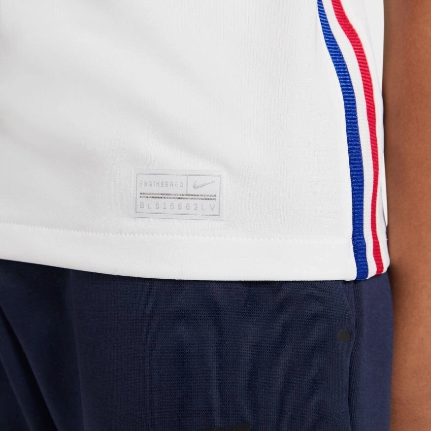 Maillot équipe de France Extérieur Junior 2020/2021 - Blanc