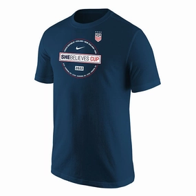 Men's Nike SBC 2022 Tour SS Navy Tee