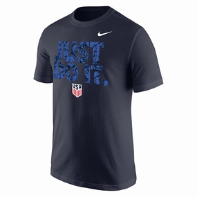 Men's Nike USA Just Do It Navy Tee
