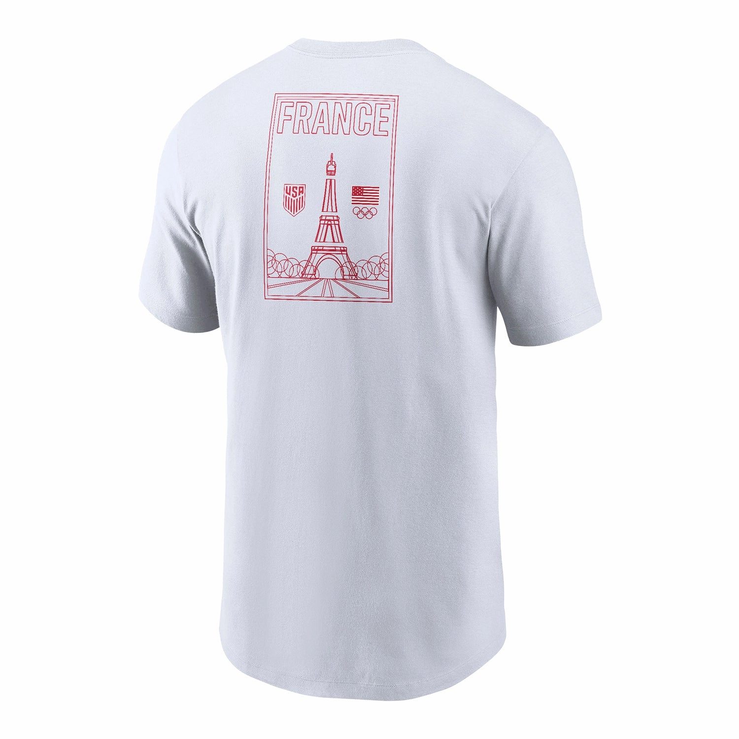 Men's Nike USA Olympics White Tee