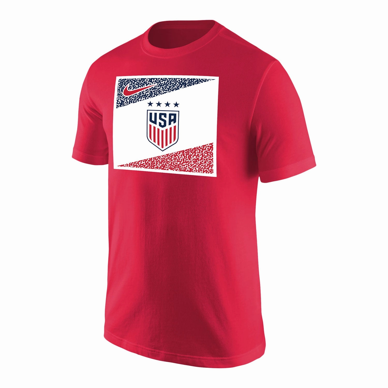 Men's Nike USWNT Split Box Red Tee