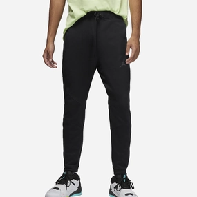 Nike | AIR FLEECE PANTS  { BLACK/BLACK