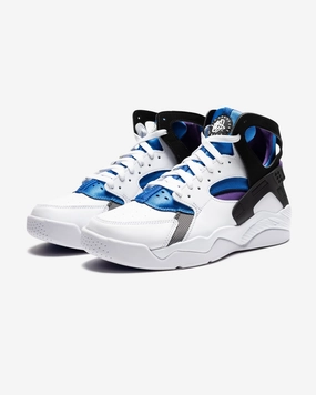 NIKE AIR FLIGHT HUARACHE - WHITE/ VARSITYPURPLE/ ROYALBLUE