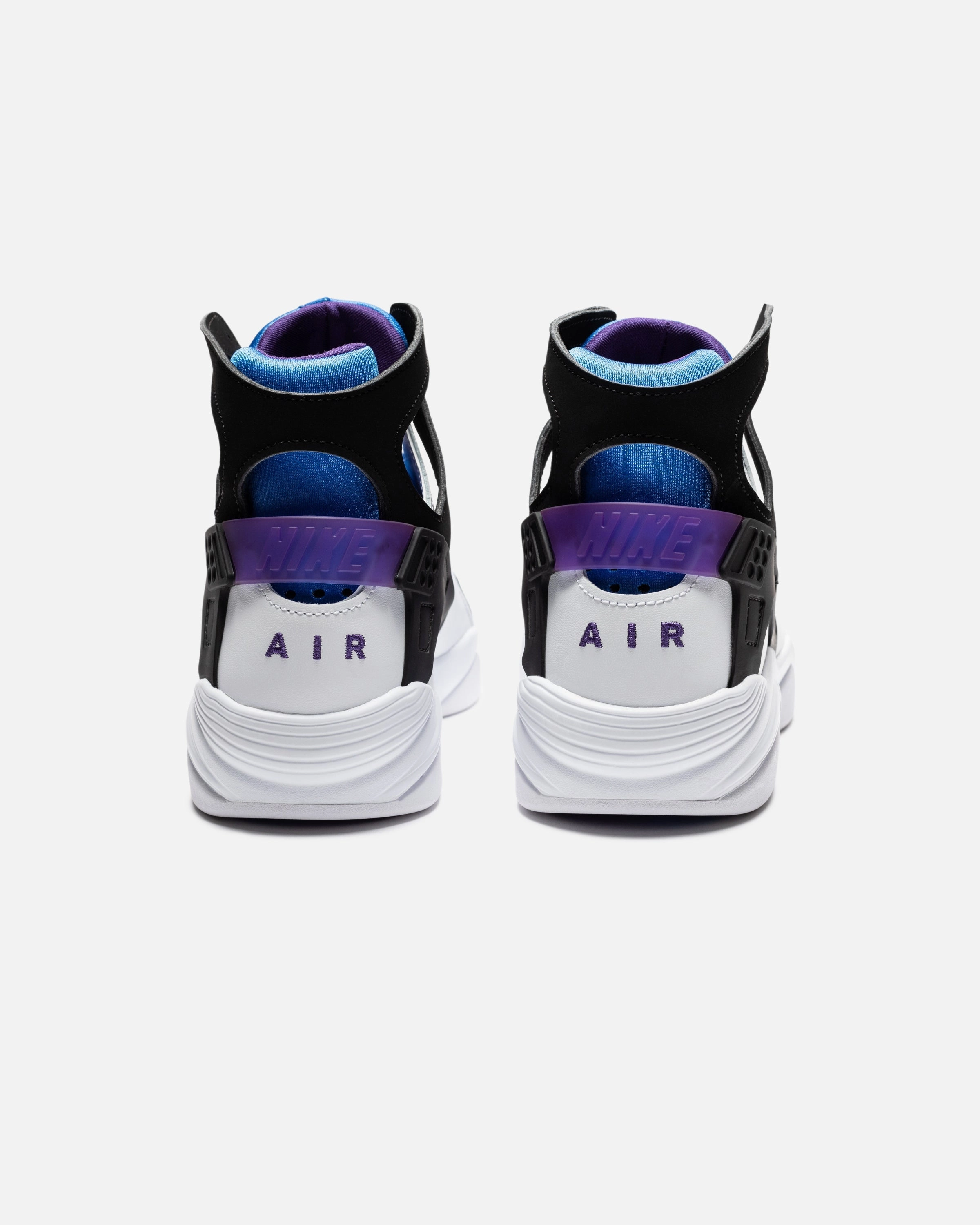 NIKE AIR FLIGHT HUARACHE - WHITE/ VARSITYPURPLE/ ROYALBLUE