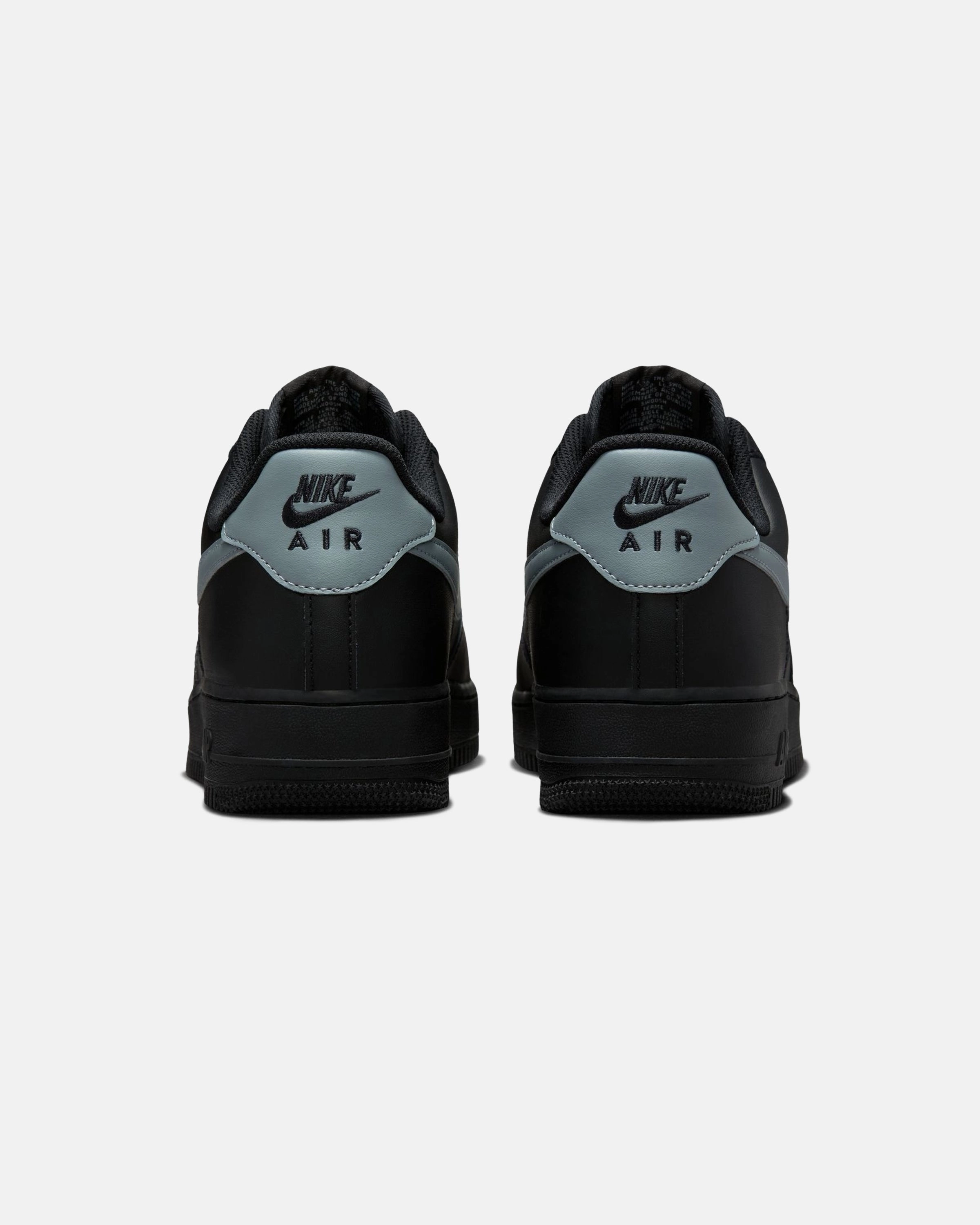 NIKE AIR FORCE 1 '07 - BLACK/ COOLGREY