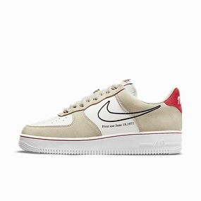 Nike Air Force 1 Low First Use Light Sail Red