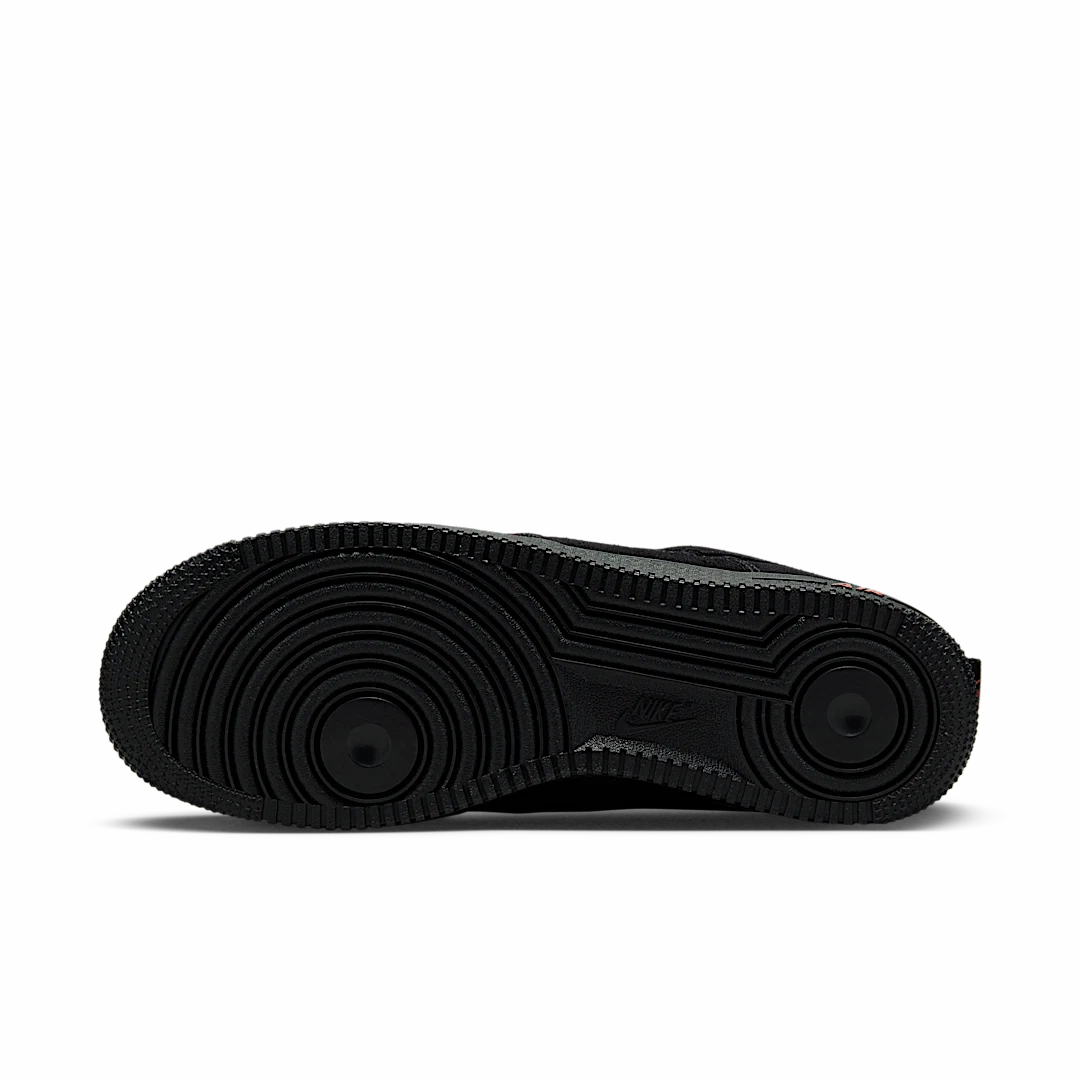 Nike Air Force 1 Low Multi-Swoosh Black Crimson