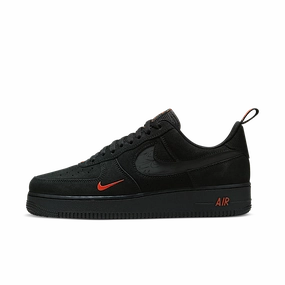 Nike Air Force 1 Low Multi-Swoosh Black Crimson