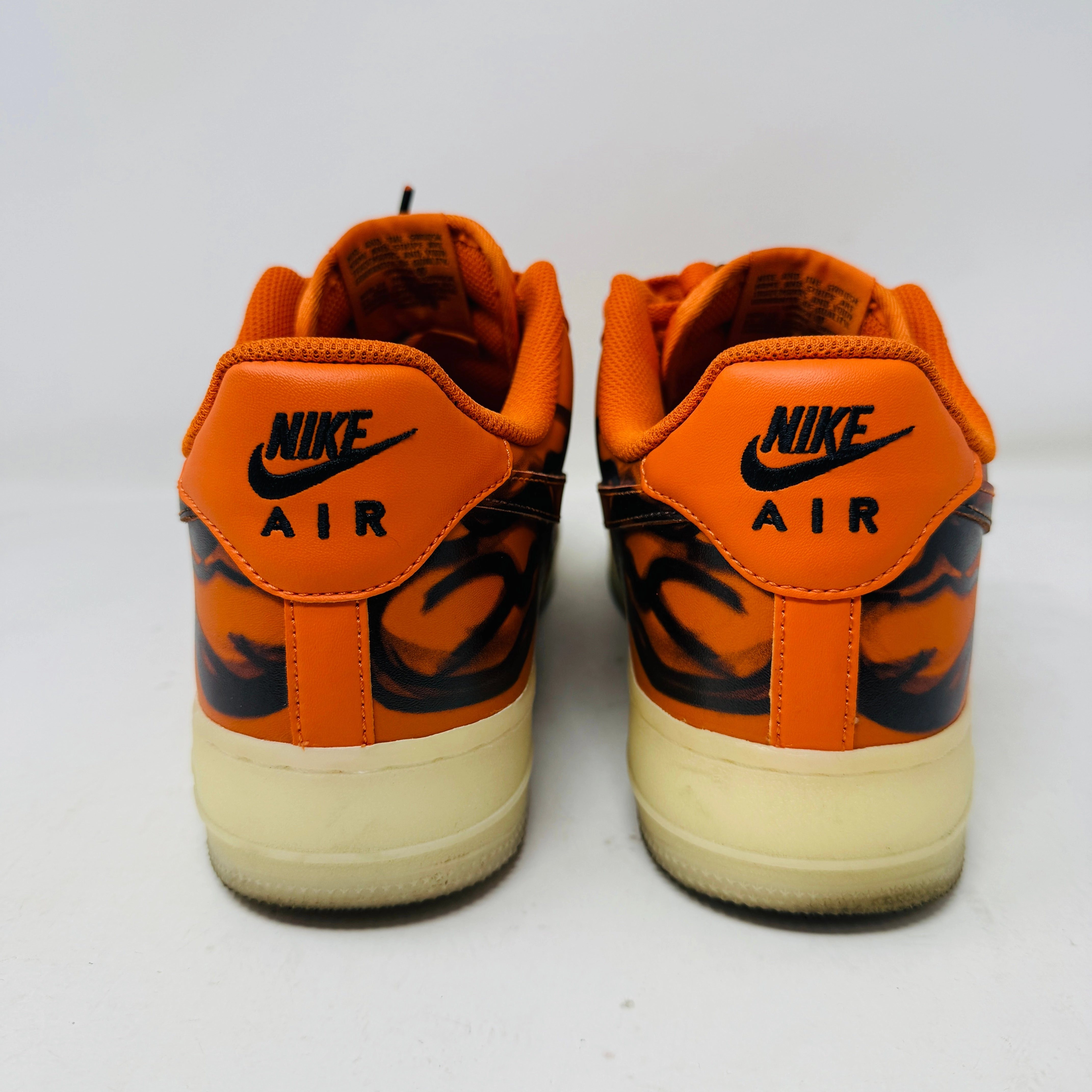 Nike Air Force 1 Low Orange Skeleton Halloween (2020)