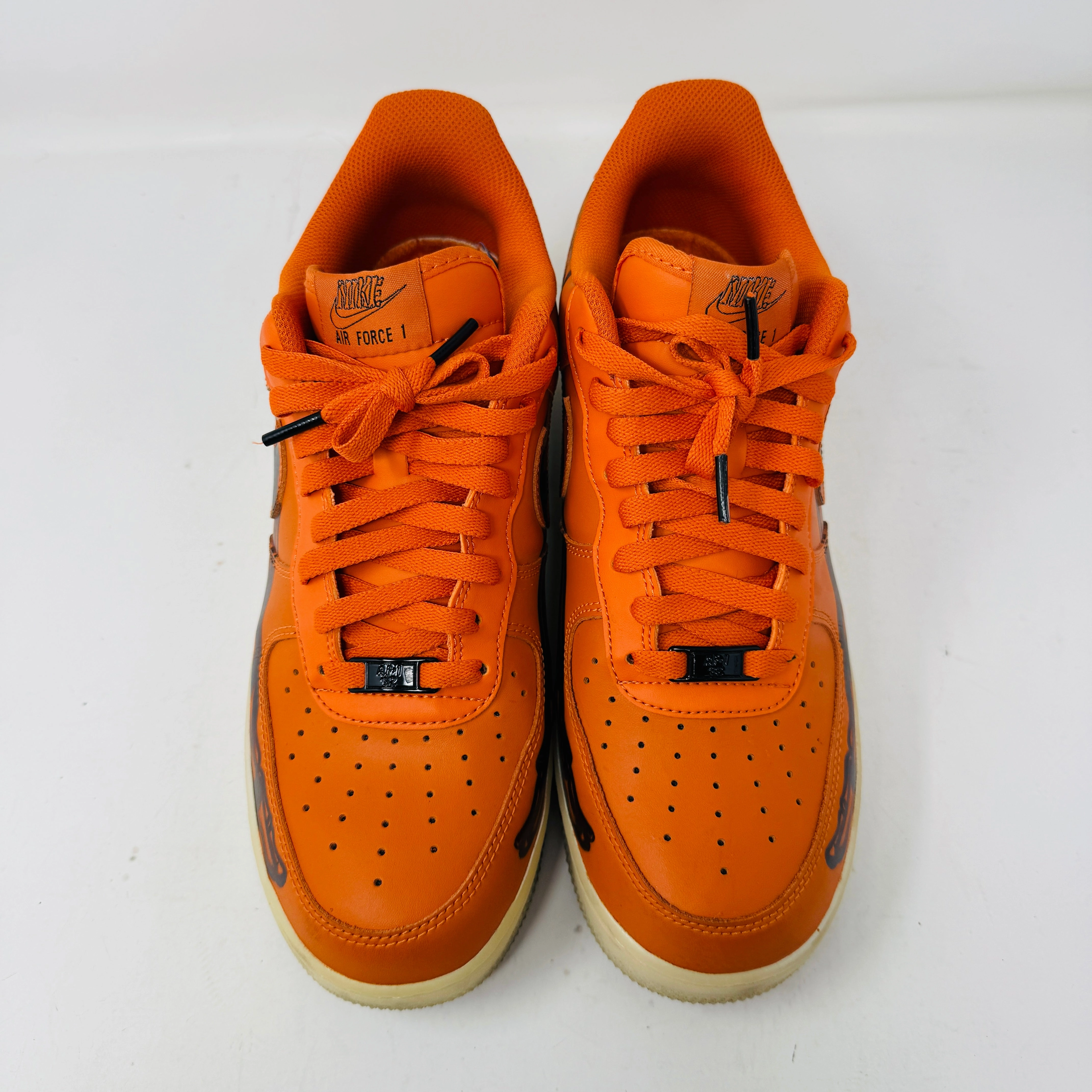 Nike Air Force 1 Low Orange Skeleton Halloween (2020)