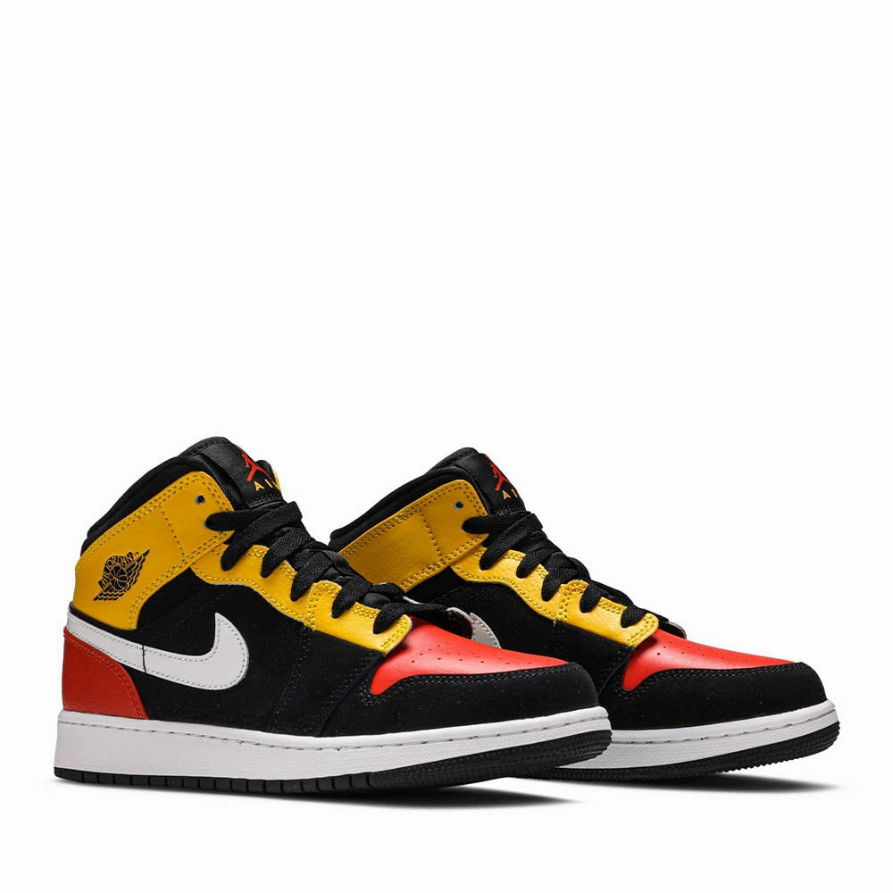 NIKE AIR JORDAN1 AMARILLO ORANGE MID