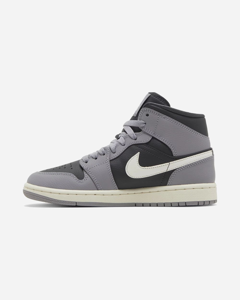 NIKE AIR JORDAN1 MID CEMENT GREY WMNS