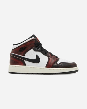 NIKE AIR JORDAN1 MID GS WEAR-AWAY CHICAGO
