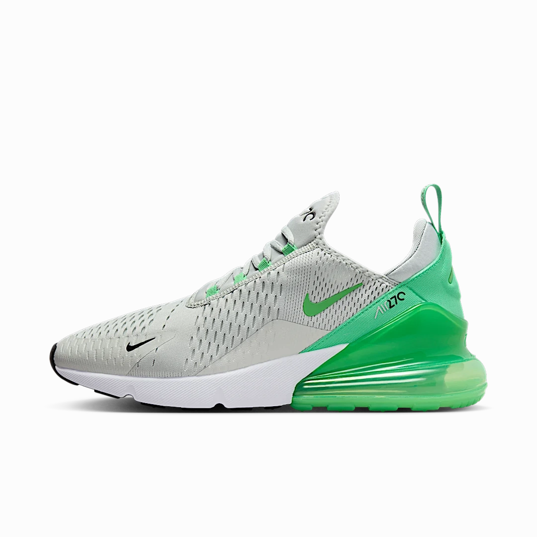 Nike Air Max 270 Light Silver Green Shock