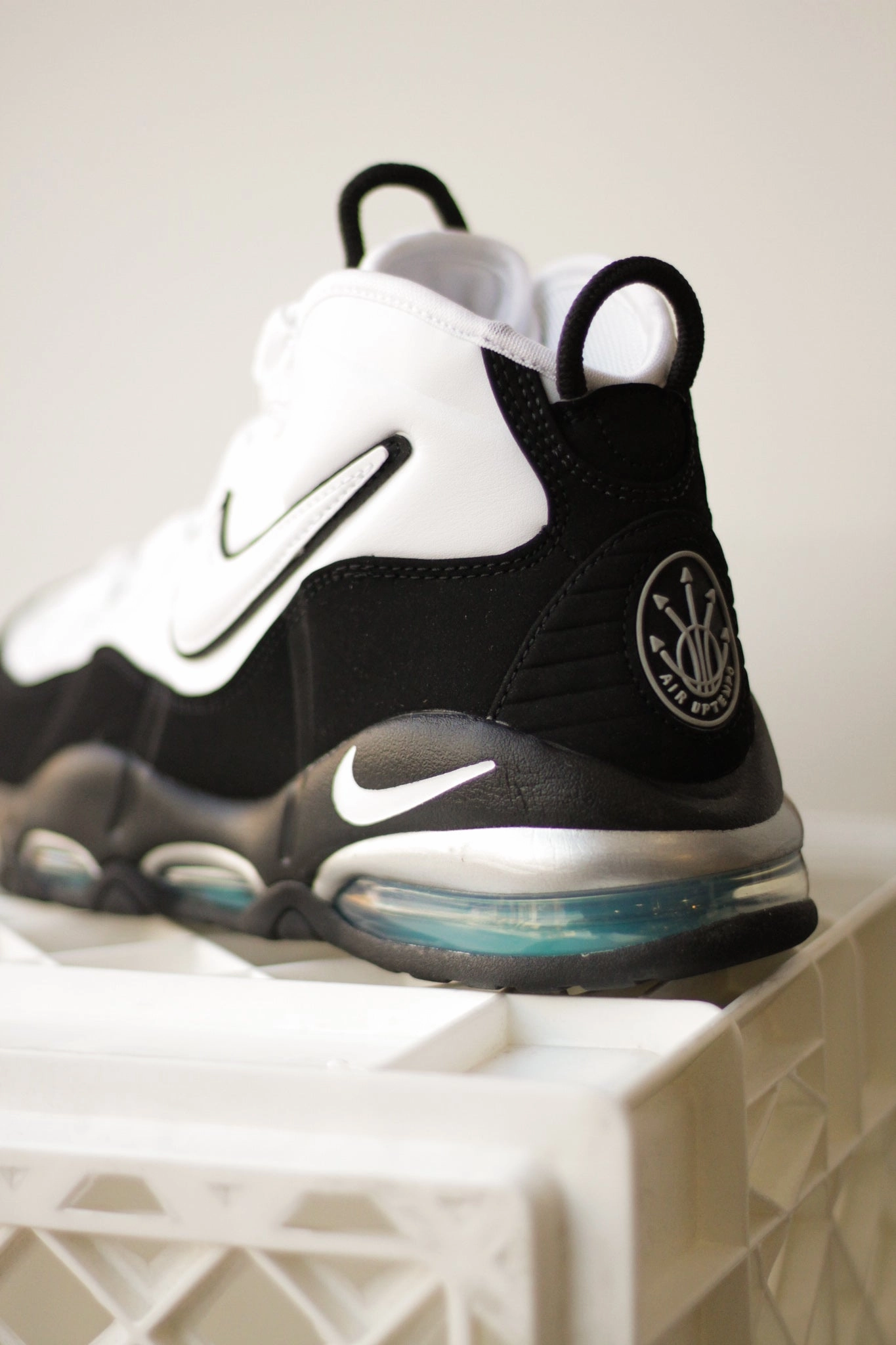 NIKE AIR MAX UPTEMPO WHITE/WHITE-BLACK-MYSTIC TEAL