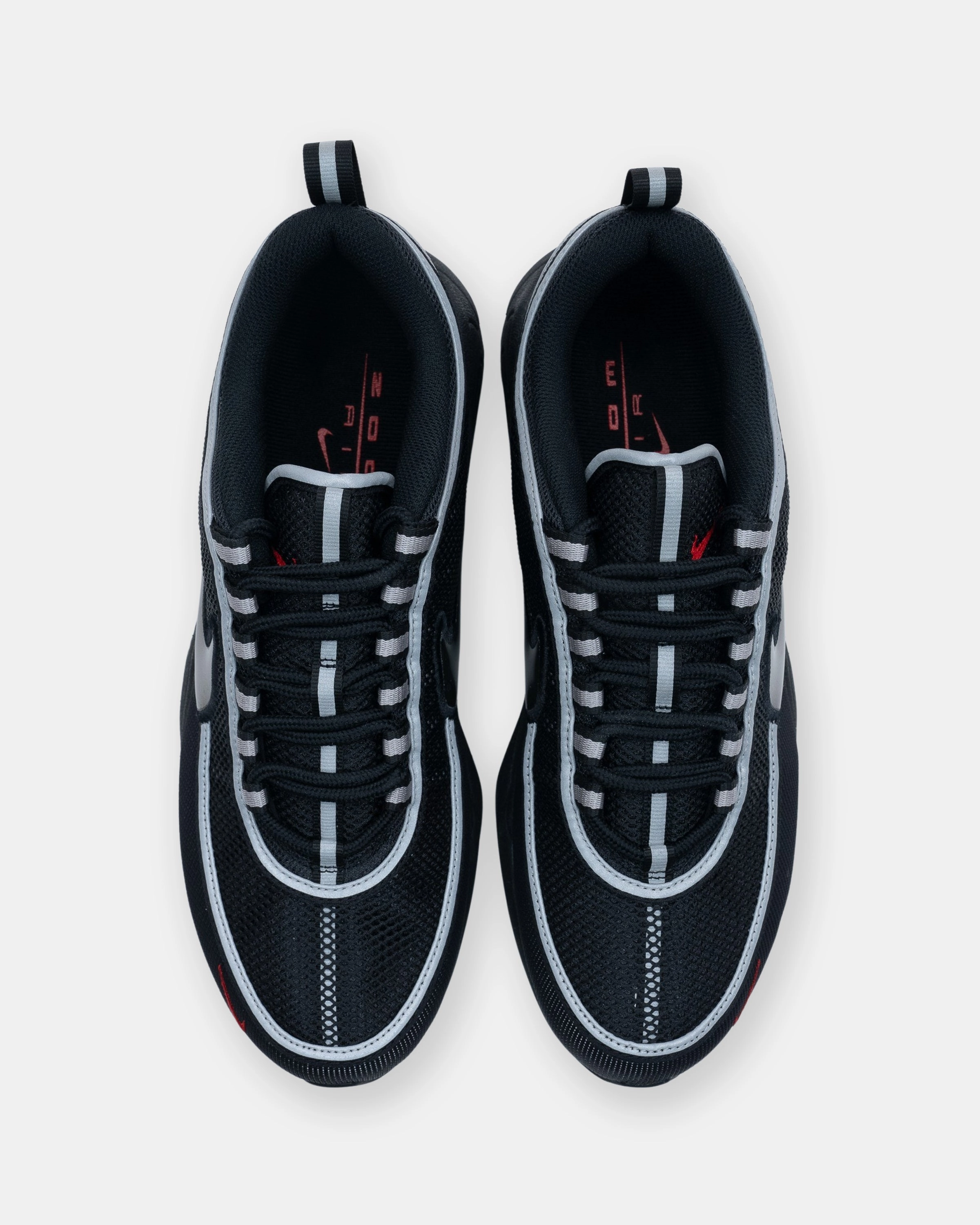 NIKE AIR ZOOM SPIRIDON SP - BLACK/ METALLICSILVER/ RED