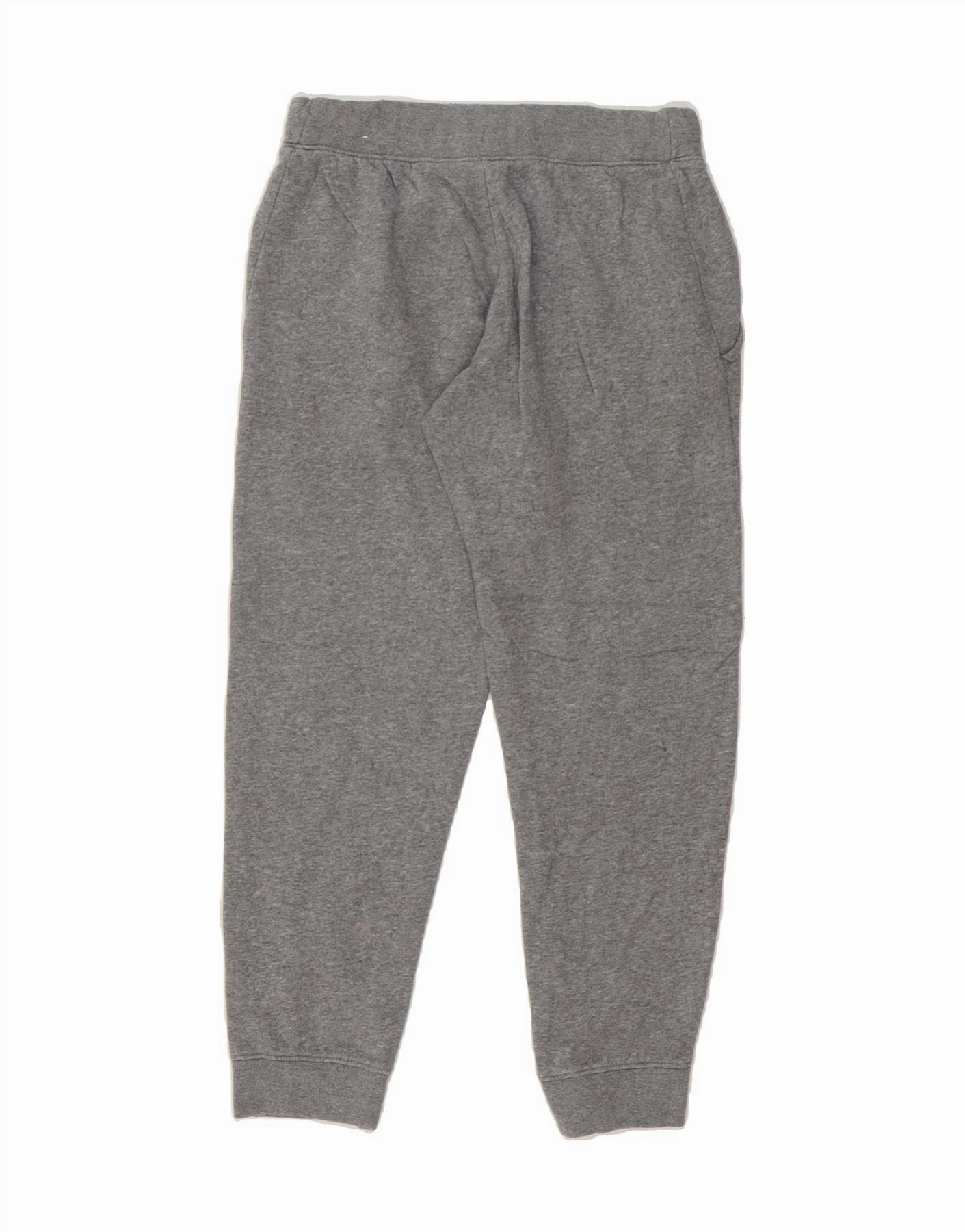 NIKE Boys Tracksuit Trousers Joggers 12-13 Years Large Grey Cotton