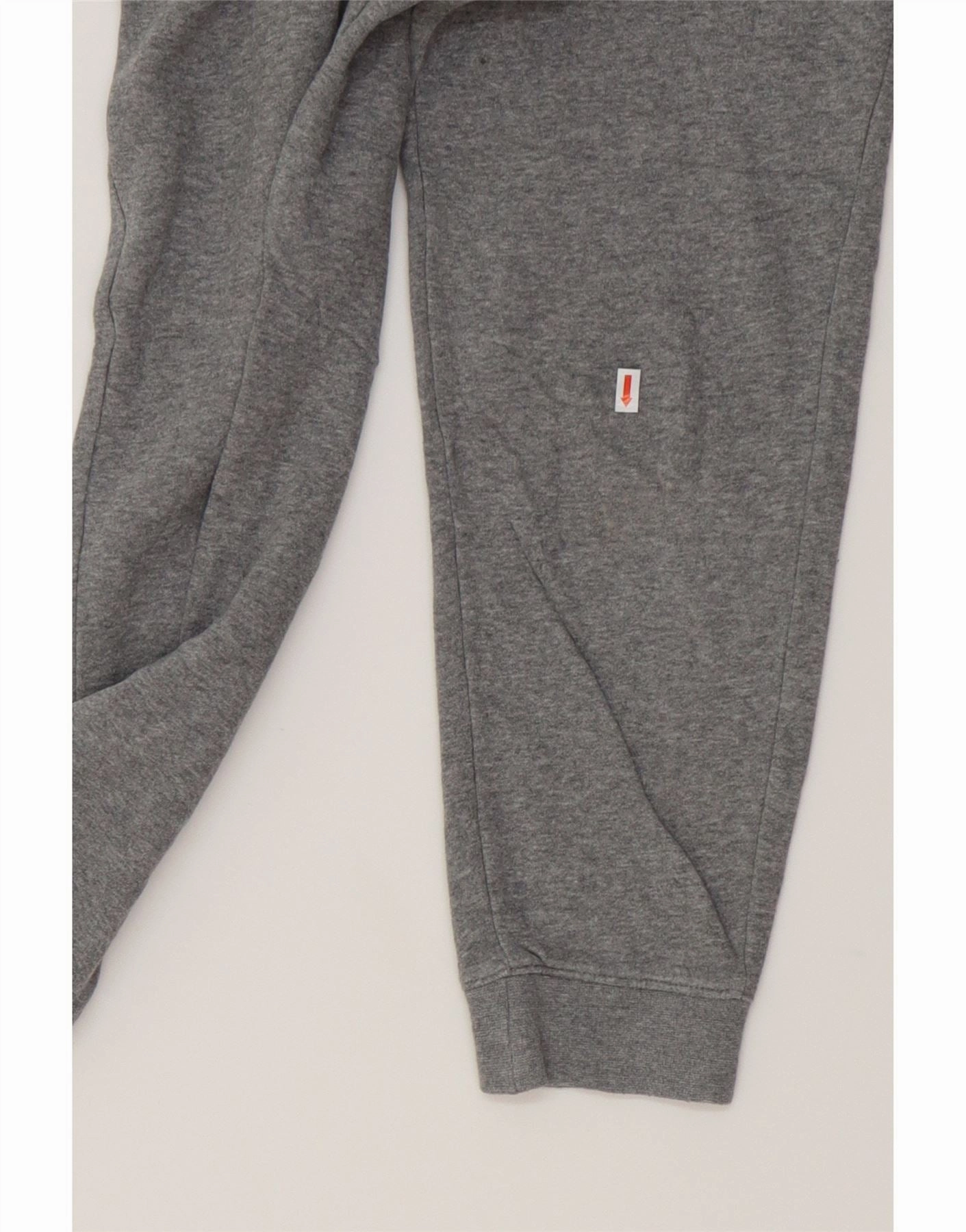 NIKE Boys Tracksuit Trousers Joggers 12-13 Years Large Grey Cotton