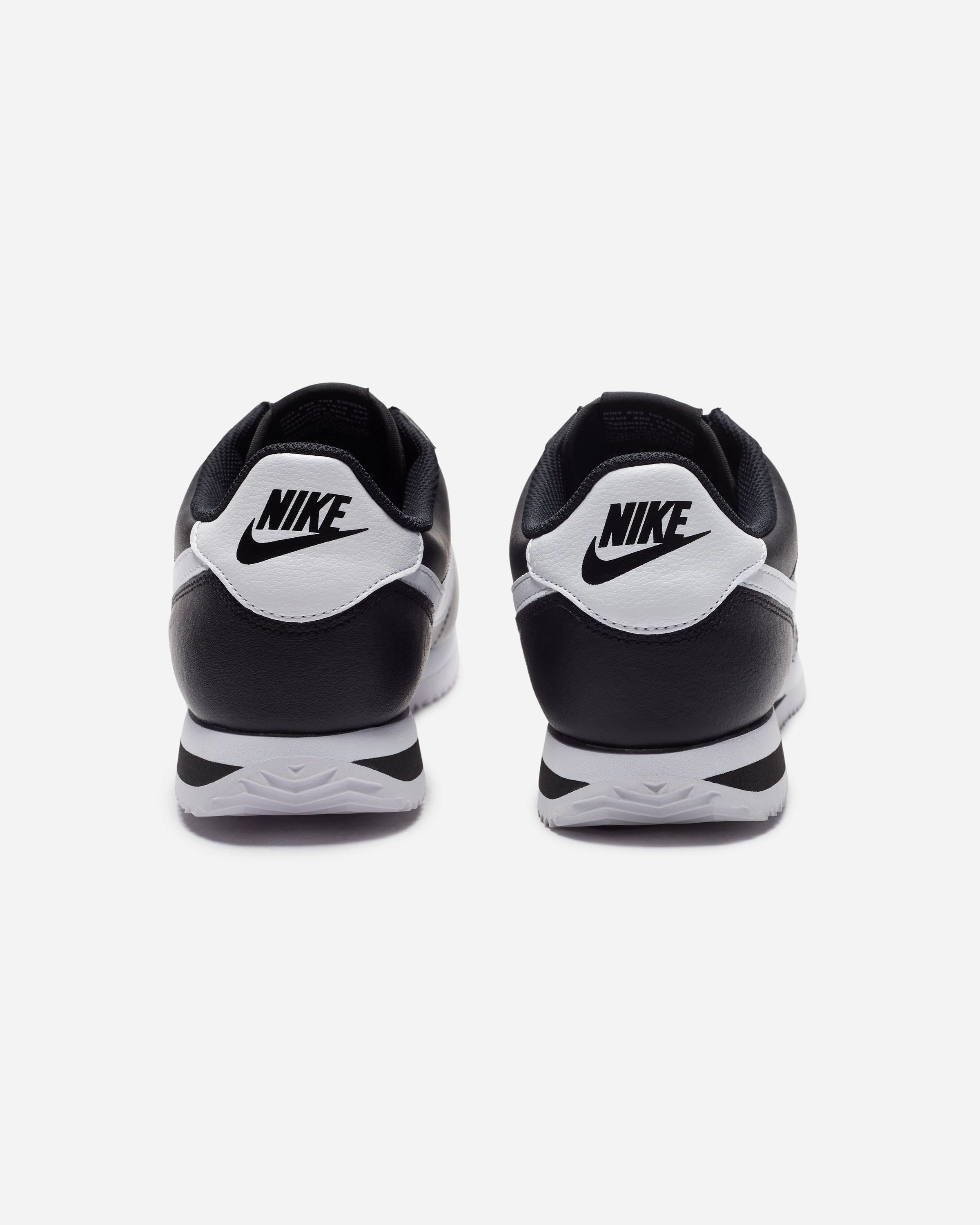 NIKE CORTEZ - BLACK/ WHITE