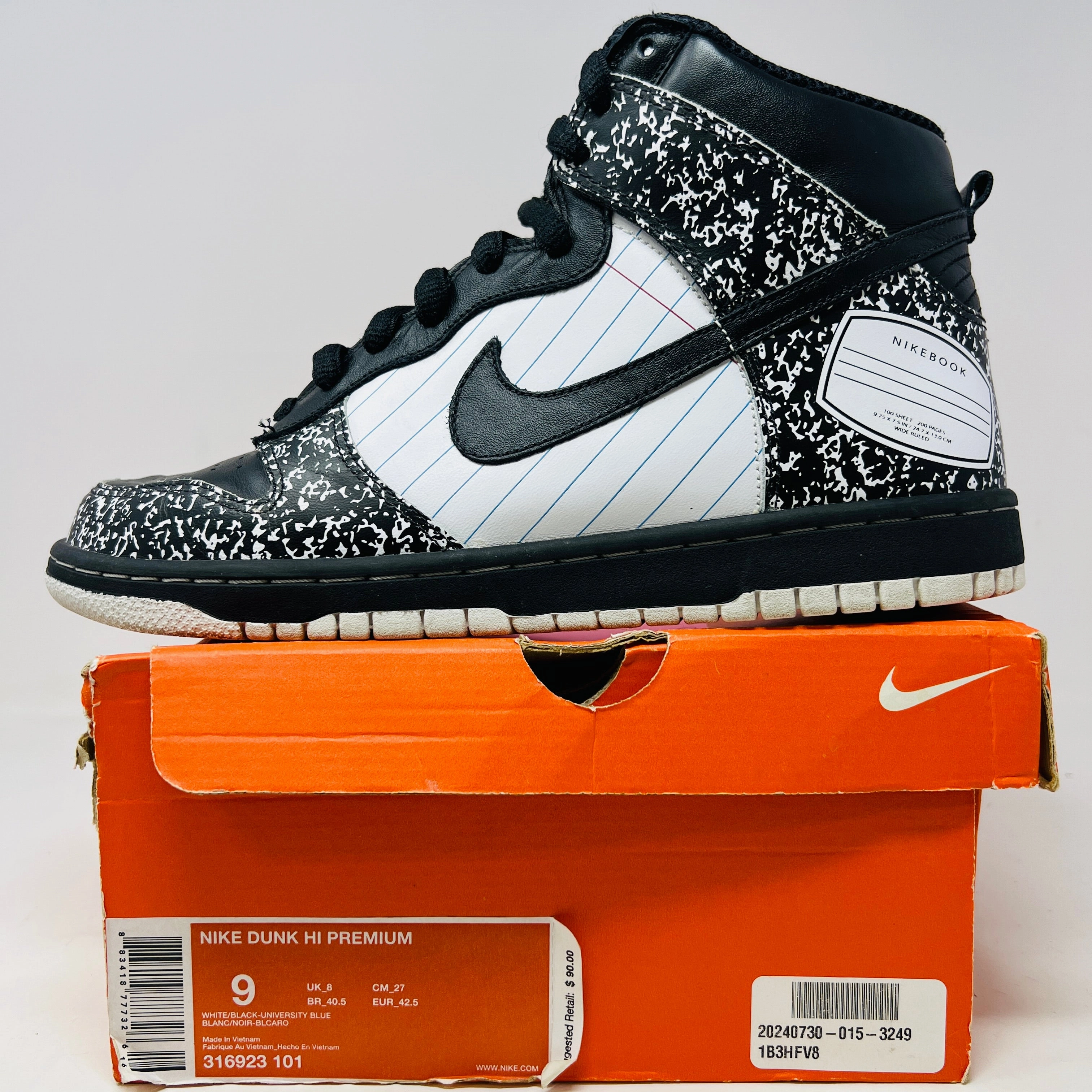 Nike Dunk High Nikebook