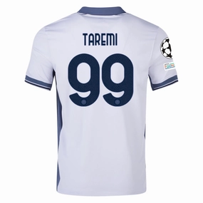 Nike Inter Milan Mehdi Taremi Away Jersey w/ Champions League   Scudetto Patch 24/25 (Summit White/Iris Whisper)