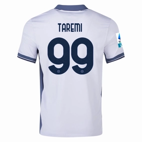 Nike Inter Milan Mehdi Taremi Away Jersey w/ Serie A   Scudetto Patch 24/25 (Summit White/Iris Whisper)