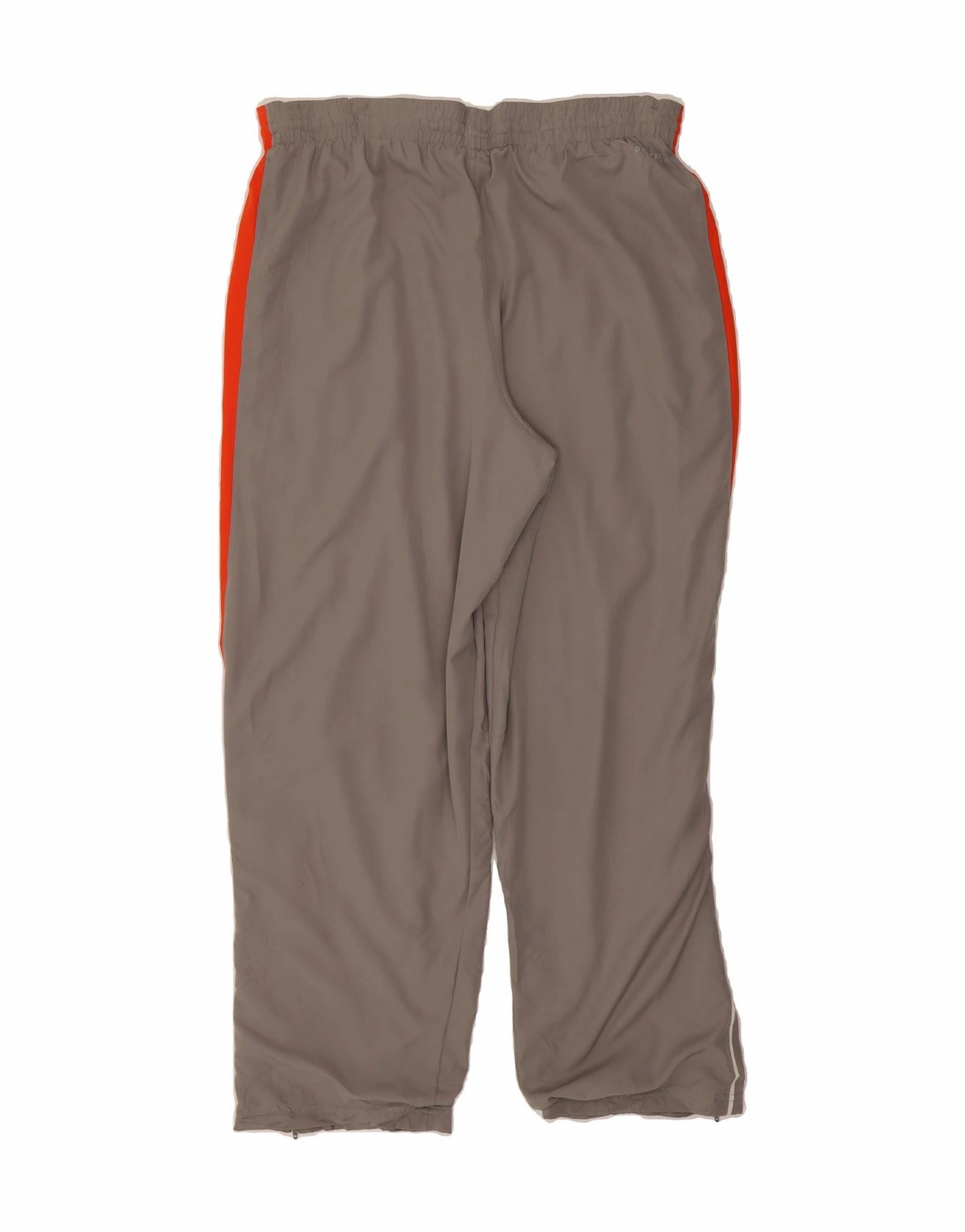 NIKE Mens Dri Fit Tracksuit Trousers Large  Grey Colourblock Polyester