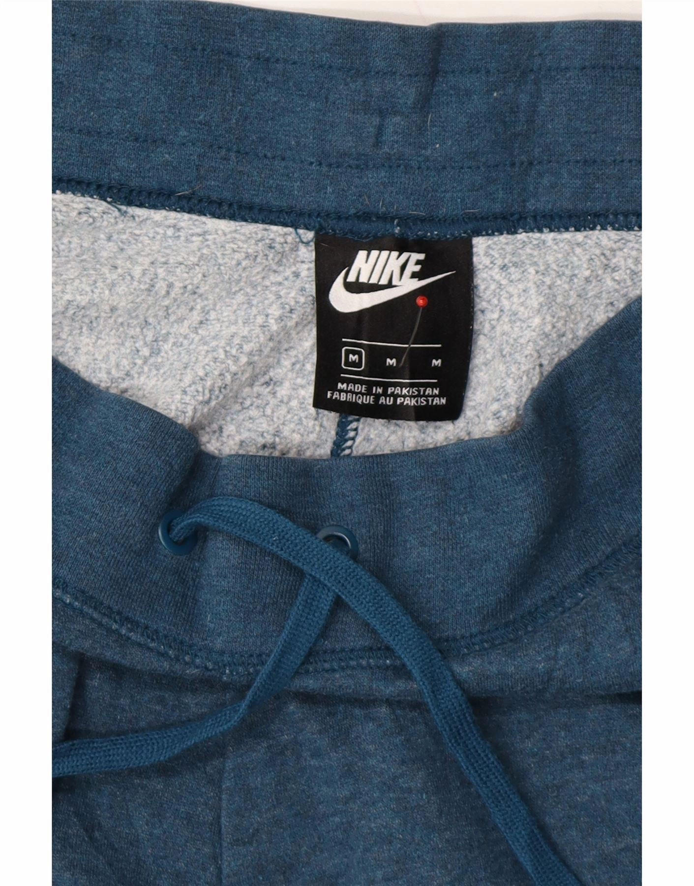 NIKE Mens Tracksuit Trousers Joggers Medium  Blue Cotton