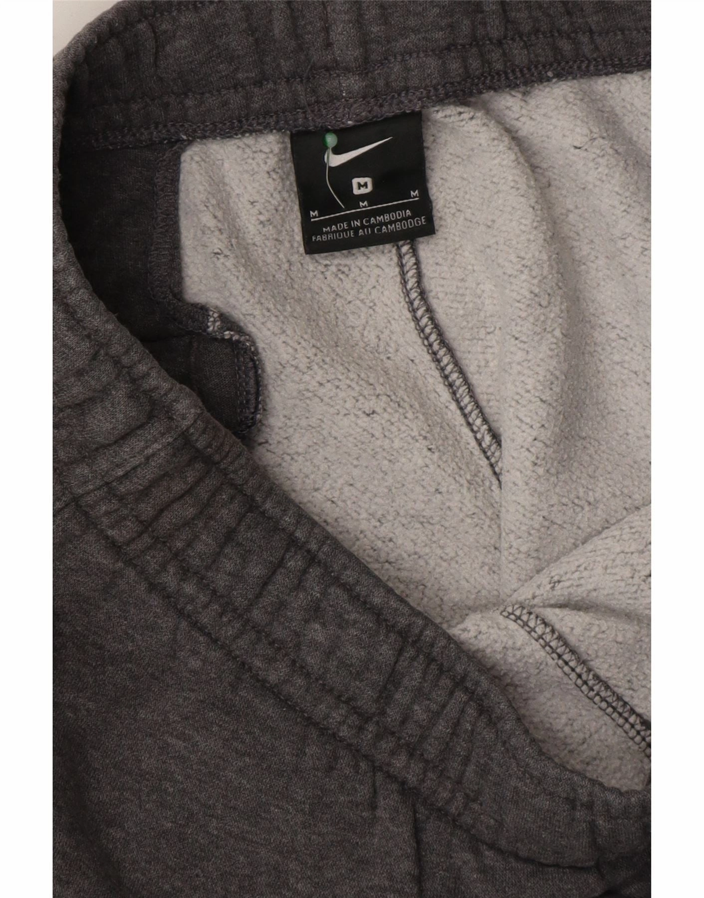 NIKE Mens Tracksuit Trousers Joggers Medium  Grey Polyester