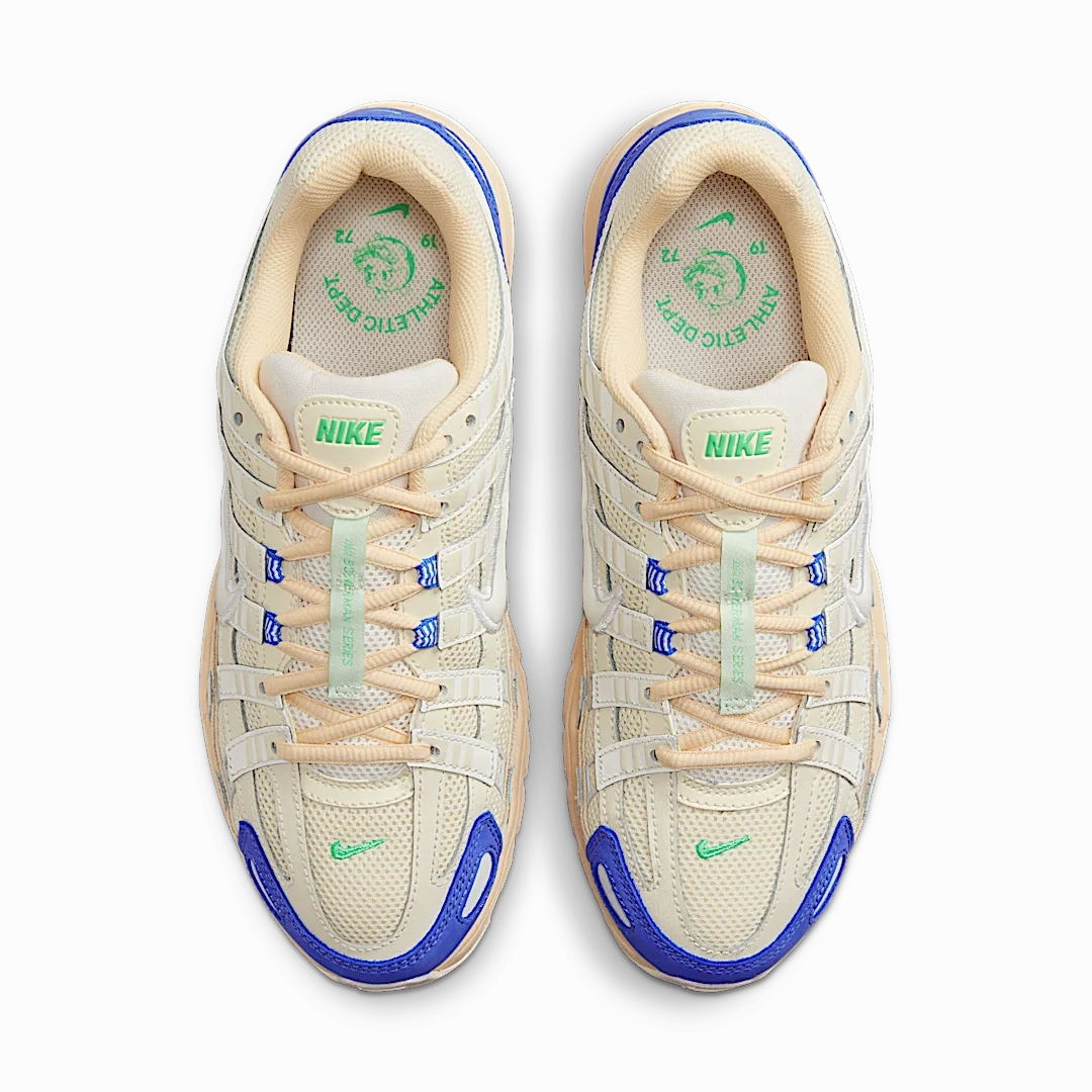 Nike P-6000 Athletic Department Coconut Milk Medium Blue