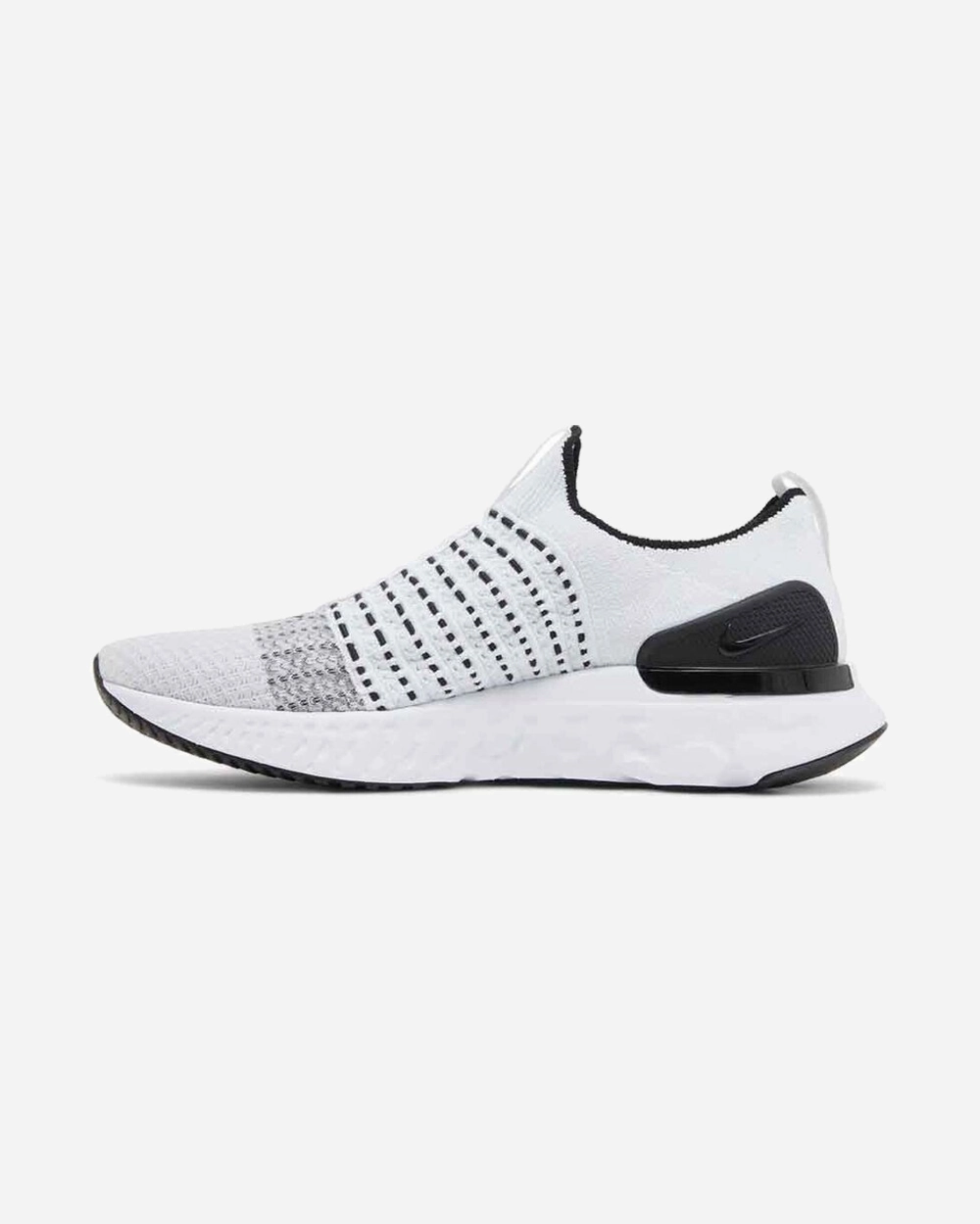 NIKE REACT PHANTOM RUN FLYKNIT 2 BLACK WHITE