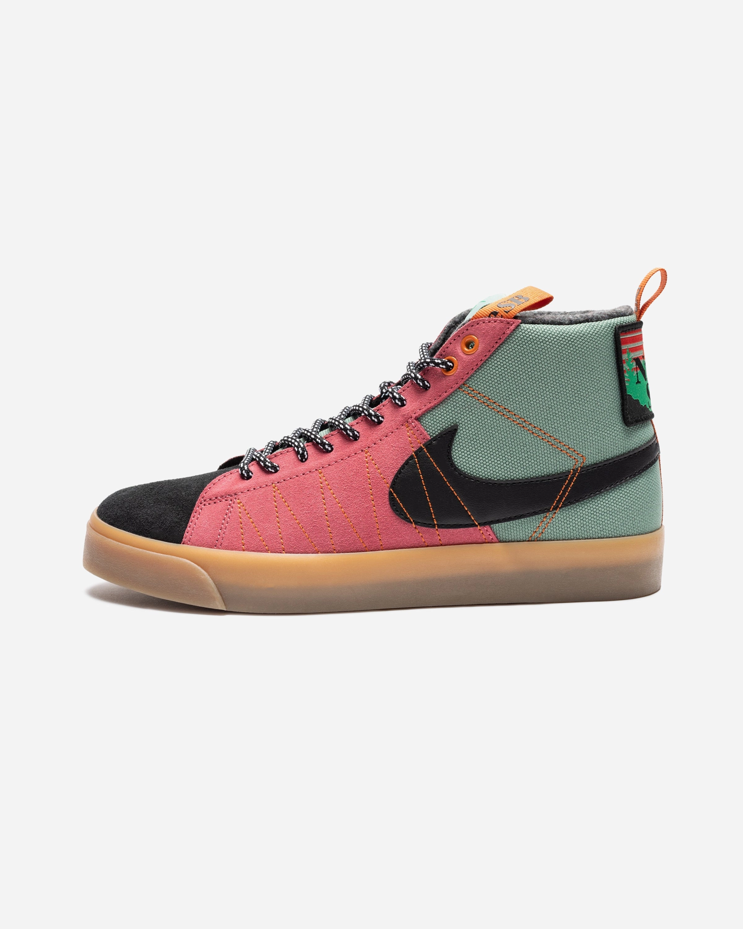 NIKE SB ZOOM BLAZER MID PREMIUM - JADESMOKE/ BLACK/ WHITE