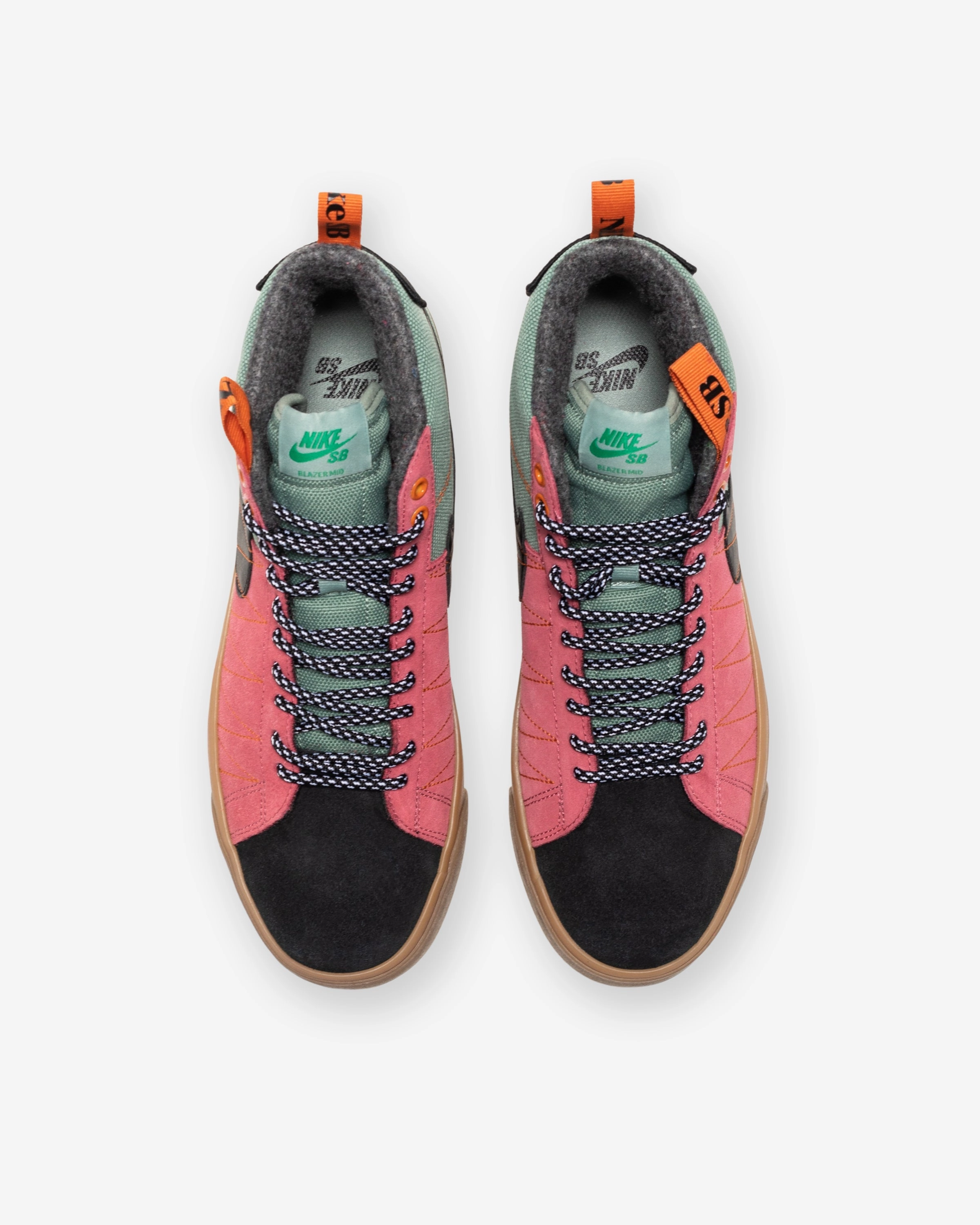 NIKE SB ZOOM BLAZER MID PREMIUM - JADESMOKE/ BLACK/ WHITE