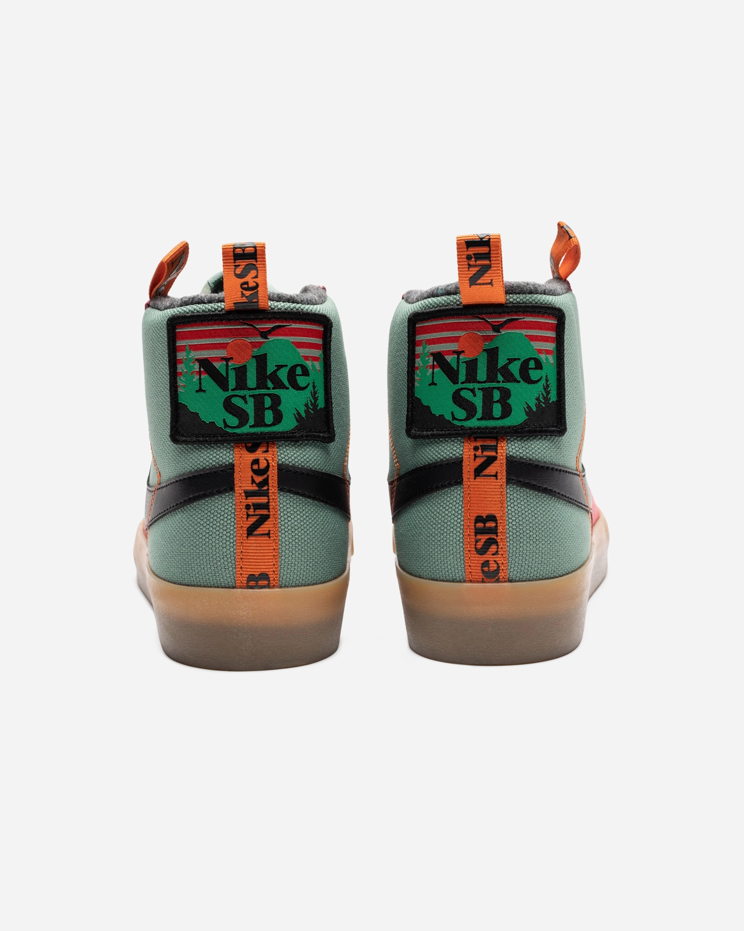 NIKE SB ZOOM BLAZER MID PREMIUM - JADESMOKE/ BLACK/ WHITE