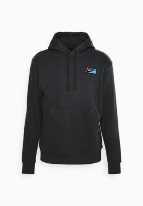 Nike Sportswear Club Patch Hoodie Black