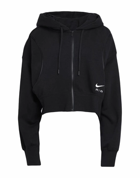 Nike Sportswear Full-Zip Air Fleece Hoodie Black