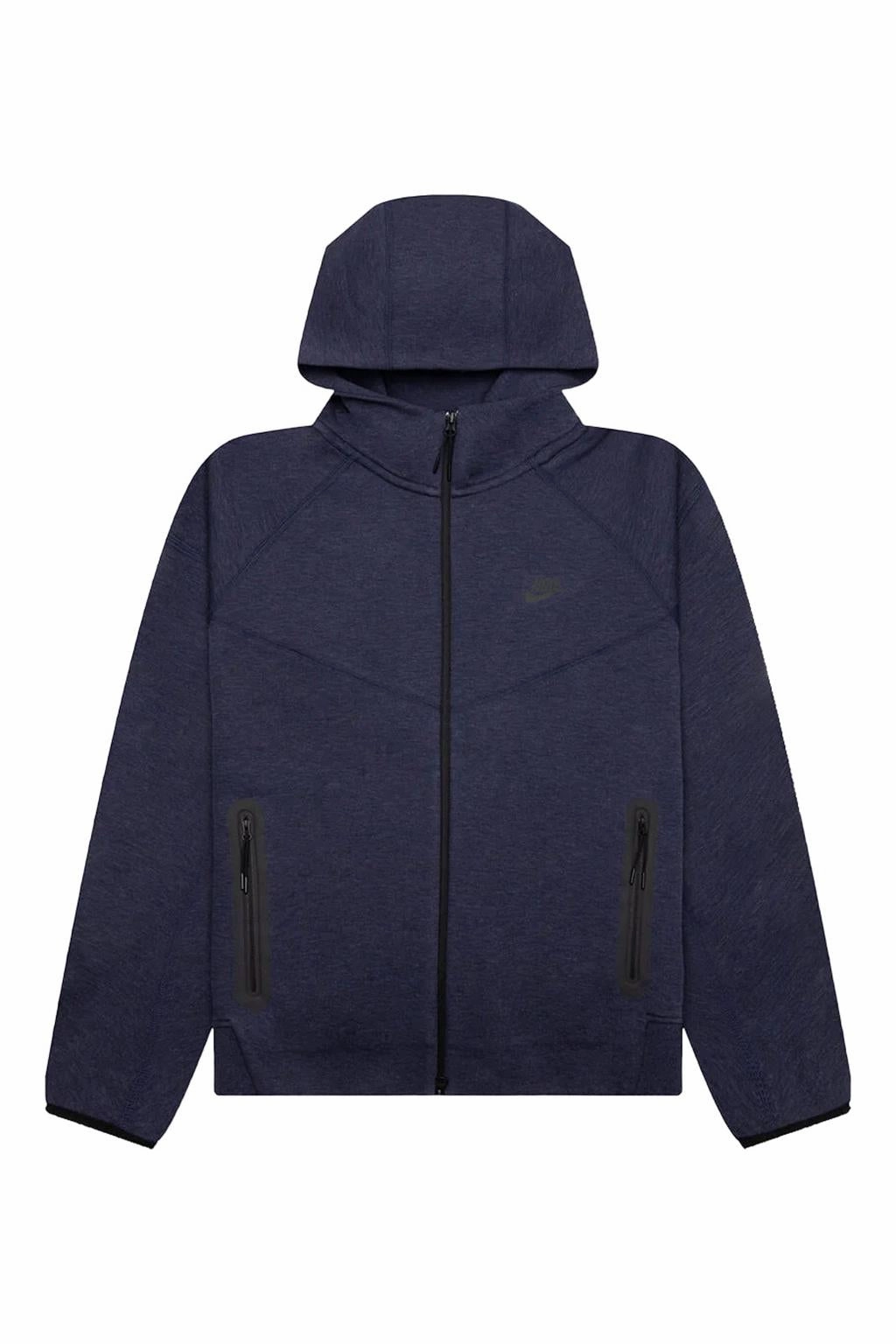 Nike Sportswear Tech Fleece Windrunner Full-Zip Hoodie Obsidian Heather/Black