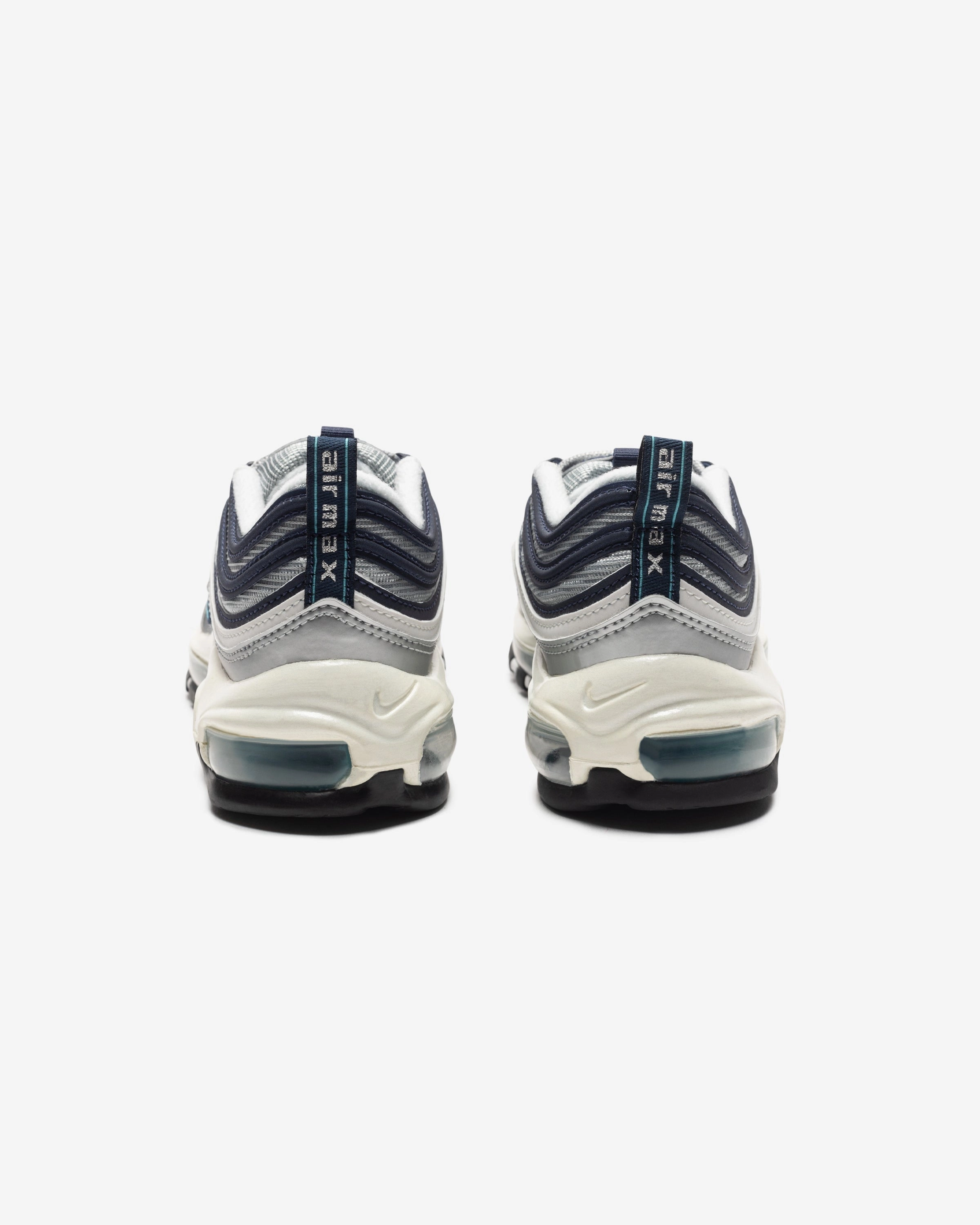 NIKE WOMEN'S AIR MAX 97 - METALLICSILVER/ CHLORINEBLUE