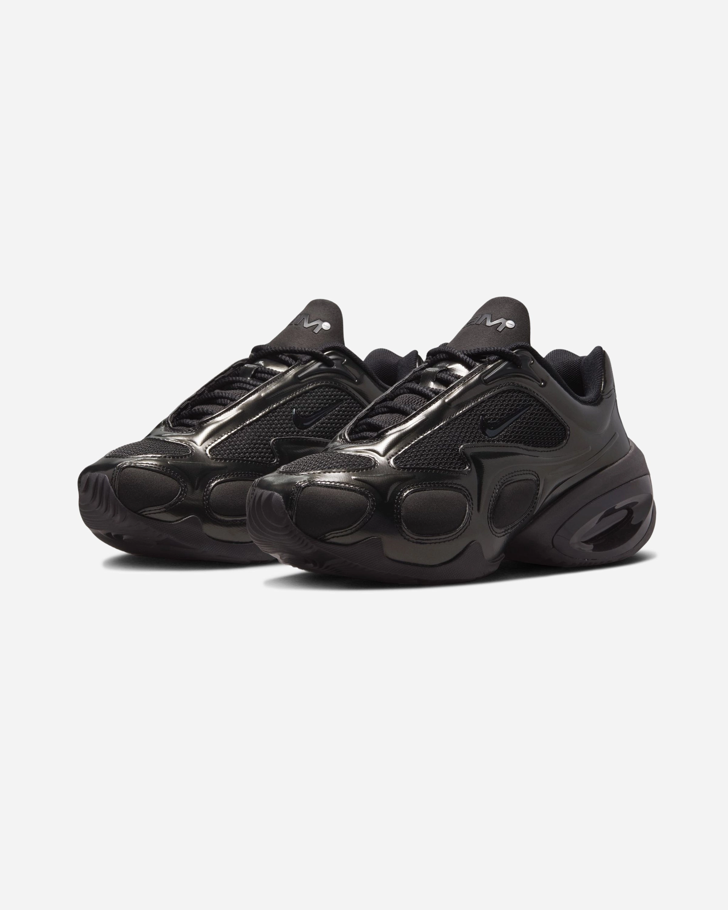 NIKE WOMEN'S AIR MAX MUSE - BLACK/ METALLICSILVER