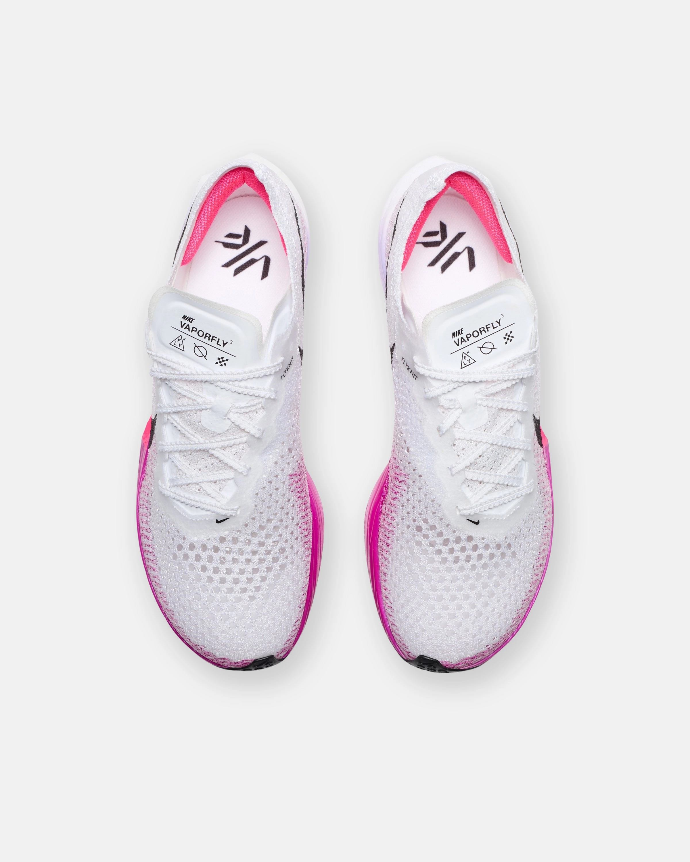 NIKE WOMEN'S VAPORFLY 3 - WHITE/ VIVIDPURPLE