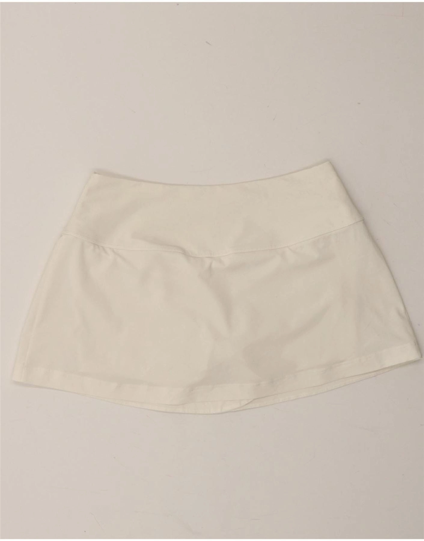 NIKE Womens Dri Fit Skort UK 10 Small  White