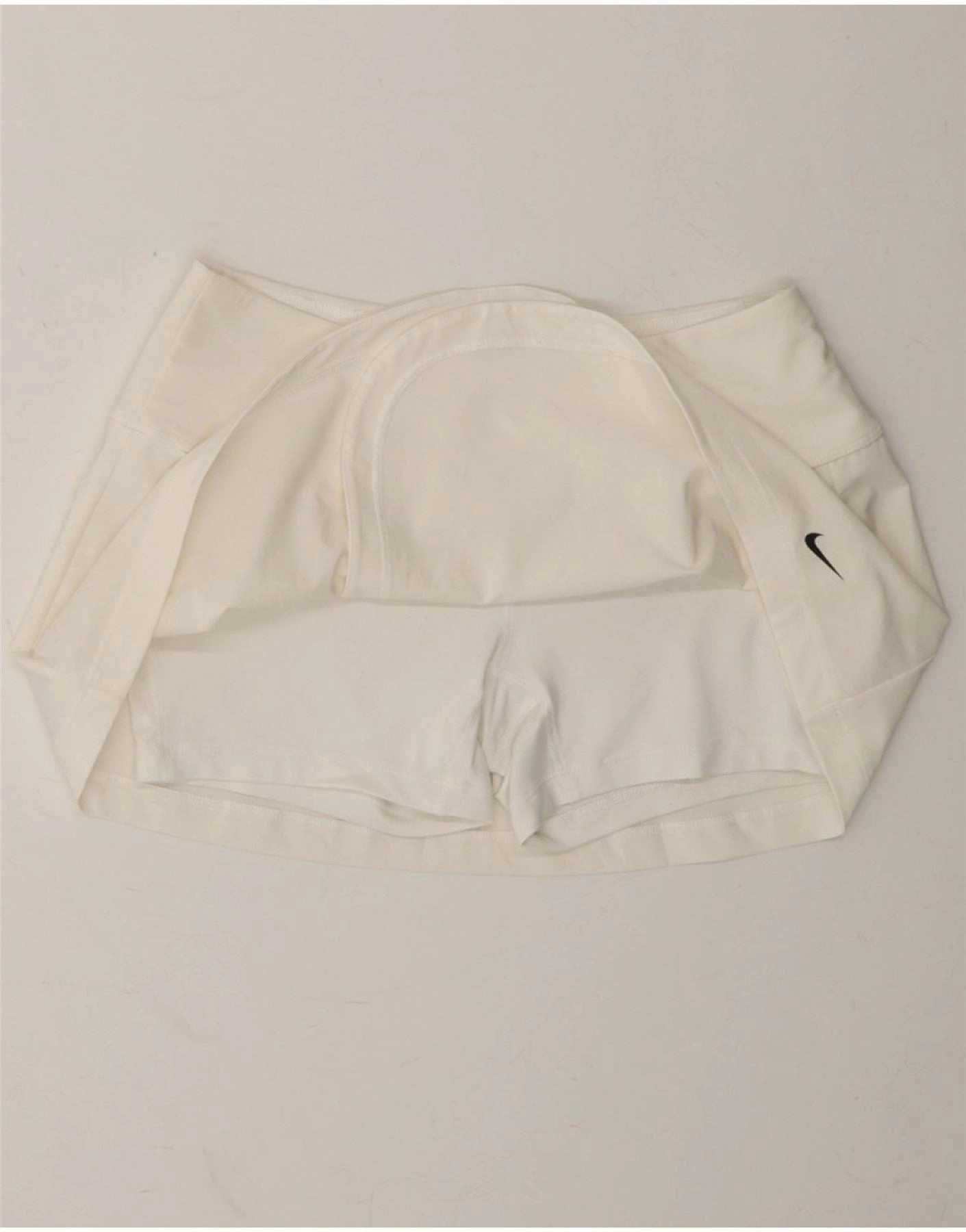 NIKE Womens Dri Fit Skort UK 10 Small  White